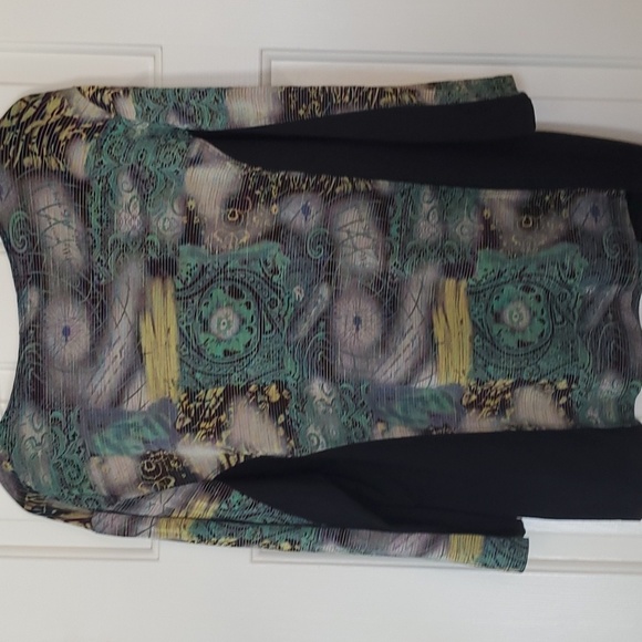 TRAVEL ELEGANCE 90% VISCOSE, 10% SPANDEX, TOP SIZE 1X - Picture 5 of 5